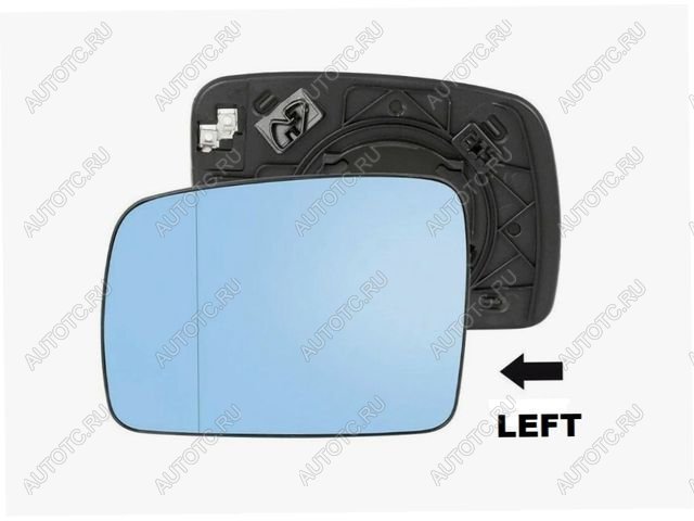 1 459 р. DISCOVERY (RANGE ROVER 05-10 FREELANDER 06-10) СТЕКЛО ЗЕРКАЛА ЛЕВ С ПОДОГРЕВ (convex) (Тайвань) BodyParts lrdis04-460-l  с доставкой в г. Майкоп