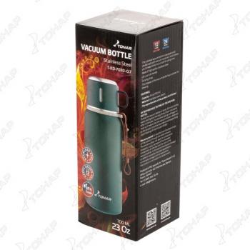 1 319 р. Термос ТОНАР 700ML хаки (пробка-ситечко, крышка-кружка, ремешок)  t-kd-7030-0.7  с доставкой в г. Майкоп. Увеличить фотографию 20