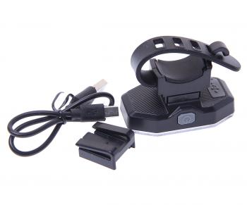 589 р. Фонарь велосипедный 5 режимов USB Waterproof VXM VXM by-589  с доставкой в г. Майкоп. Увеличить фотографию 2