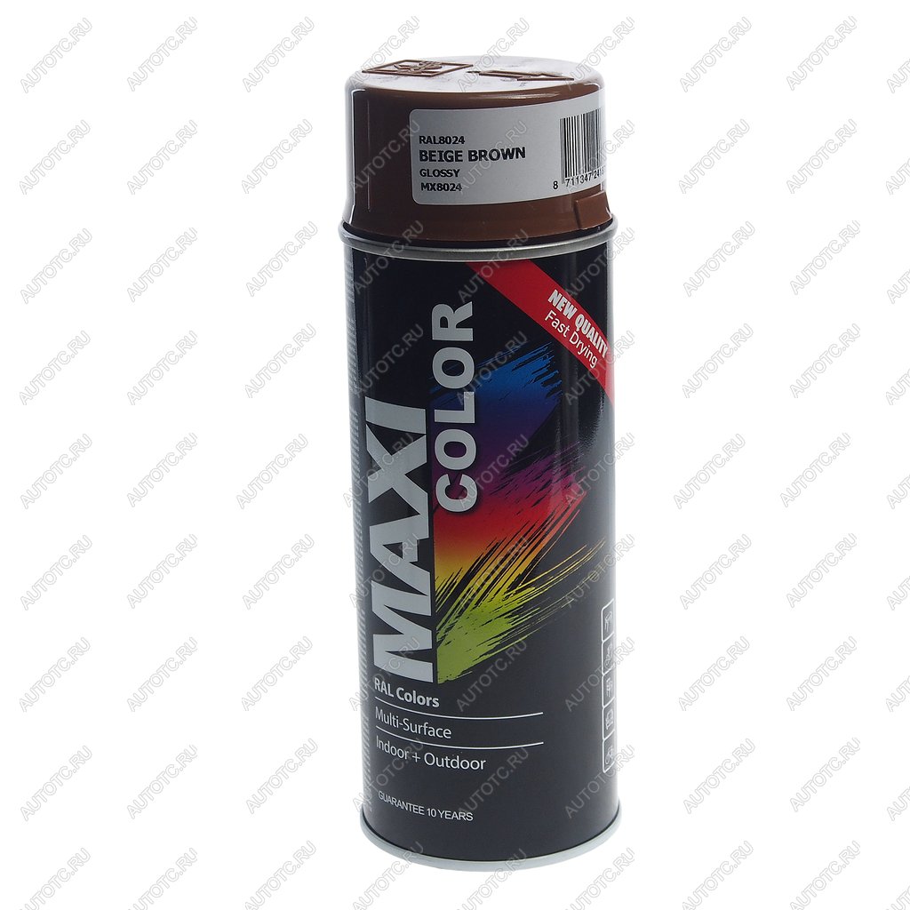 399 р. Краска бежево-коричневая аэрозоль 400мл MAXI COLOR MAXI COLOR 8024mx  с доставкой в г. Майкоп