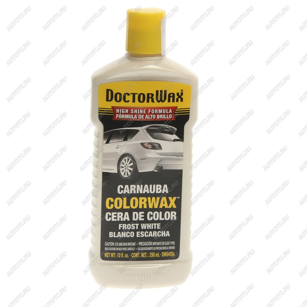 769 р. Полироль кузова с тефлоном белая 300мл DOCTOR WAX DOCTOR WAX dw8409s  с доставкой в г. Майкоп