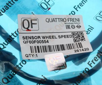 2 469 р. Датчик АБС NISSAN X-Trail колеса переднего QUATTRO FRENI QUATTRO FRENI qf60f00554  с доставкой в г. Майкоп. Увеличить фотографию 4