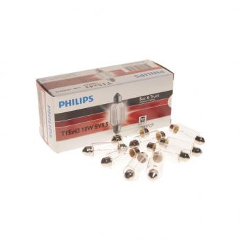 132 р. Лампа 24V C18W SV8.5-8 PHILIPS PHILIPS 13807cp  с доставкой в г. Майкоп. Увеличить фотографию 1
