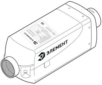 36 999 р. Отопитель воздушный дизельный Arctic Heat AD4 12В 4.0кВт ЭЛЕМЕНТ ЭЛЕМЕНТ 20.1502.05.1000  с доставкой в г. Майкоп. Увеличить фотографию 9