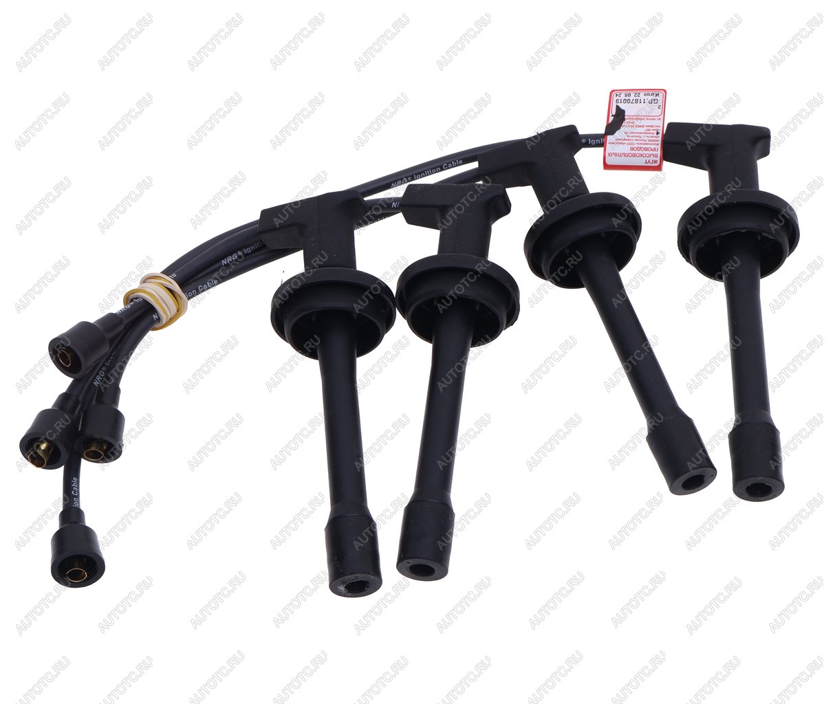 1 639 р. Провод высоковольтный УАЗ дв.ЗМЗ-409 EPDM комплект с наконечником G-PART (ОАО ГАЗ) G-PART gp.11870019  с доставкой в г. Майкоп