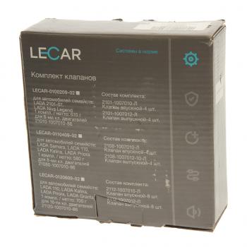 4 849 р. Клапан впусквыпуск ВАЗ-2112 комплект 16шт. LECAR LECAR 21120-1007010  с доставкой в г. Майкоп. Увеличить фотографию 3