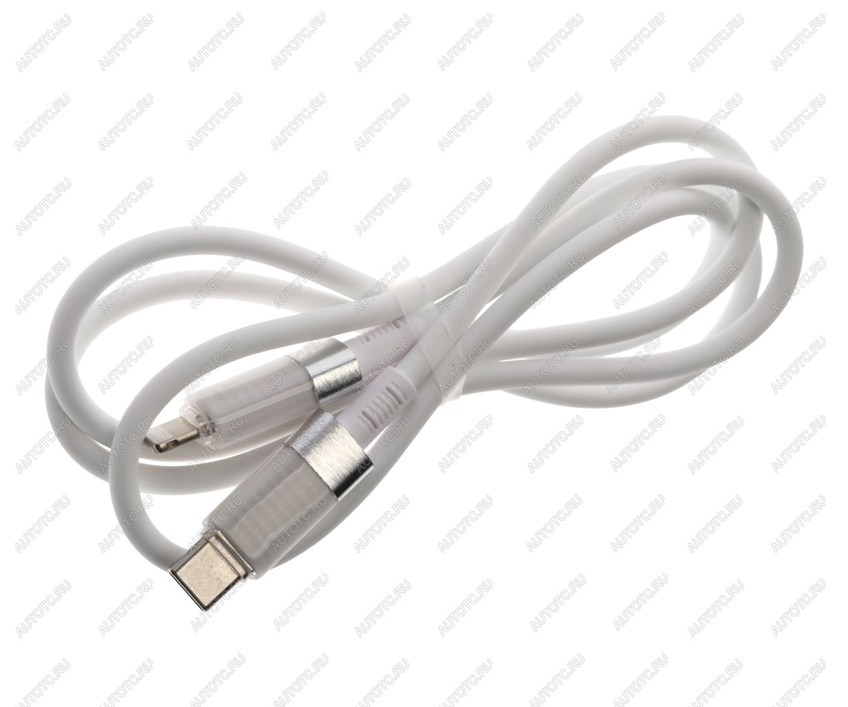 459 р. Кабель iPhone (5-)-USB Type C 1м белый XO XO nb-q282a white  с доставкой в г. Майкоп