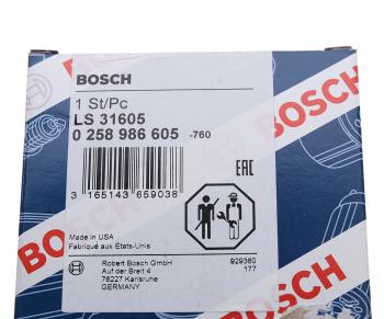 4 749 р. Датчик кислорода HONDA Civc BOSCH BOSCH 0258986605  с доставкой в г. Майкоп. Увеличить фотографию 3