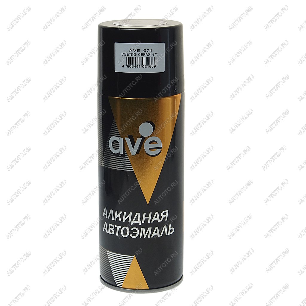 419 р. Краска 671 серая светлая аэрозоль 520мл AVE AVE 80306710  с доставкой в г. Майкоп