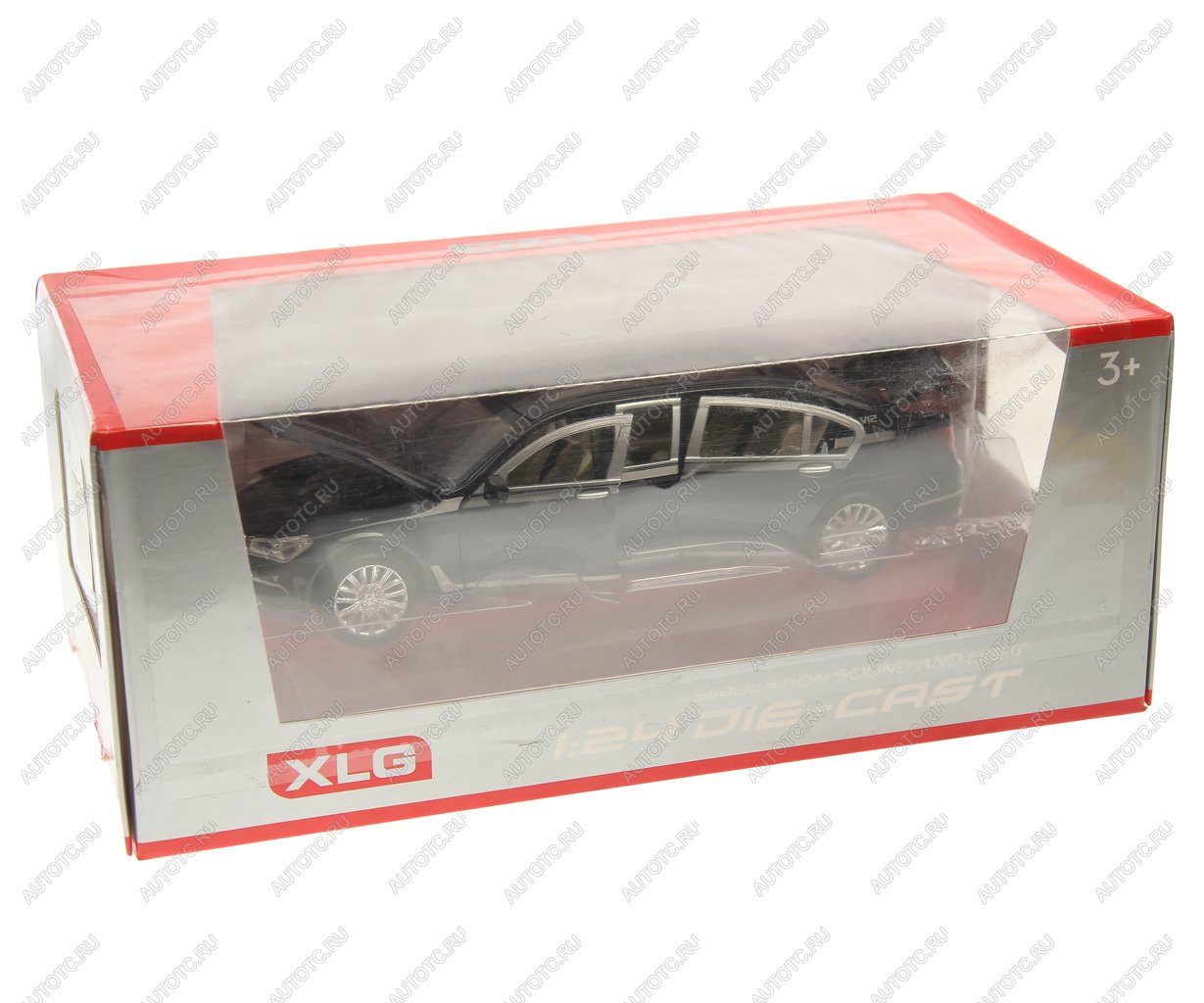3 499 р. Модель автомобиля BMW V12 металлическая (1:24) (XLG) (свет,звук) NO NAME m929g-1  с доставкой в г. Майкоп