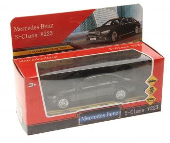 1 199 р. Модель автомобиля MERCEDES S (V223) металлическая ТЕХНОПАРК ТЕХНОПАРК sclass-13-bk  с доставкой в г. Майкоп. Увеличить фотографию 1