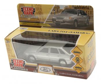 1 199 р. Модель автомобиля LADA 2114 SAMARA металлическая ТЕХНОПАРК ТЕХНОПАРК 2114-12-sr  с доставкой в г. Майкоп. Увеличить фотографию 2
