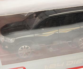 3 499 р. Модель автомобиля TOYOTA Land Cruiser металлическая (свет,звук) (1:24) NO NAME m923w-1  с доставкой в г. Майкоп. Увеличить фотографию 2