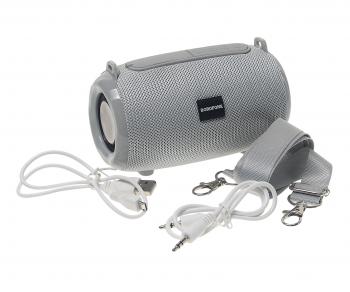 829 р. Колонка беспроводная bluetooth BOROFONE BOROFONE br4 grey  с доставкой в г. Майкоп. Увеличить фотографию 1
