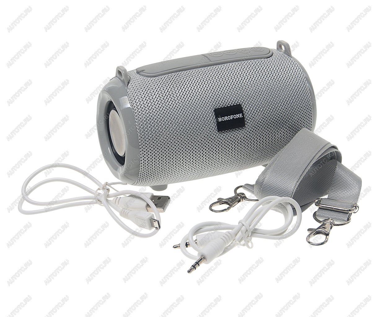 829 р. Колонка беспроводная bluetooth BOROFONE BOROFONE br4 grey  с доставкой в г. Майкоп