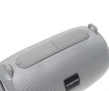 829 р. Колонка беспроводная bluetooth BOROFONE BOROFONE br4 grey  с доставкой в г. Майкоп. Увеличить фотографию 4