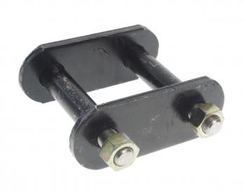 1 269 р. Серьга HYUNDAI HD65,72,78 (04-) рессоры передней (с пластиной и гайками) TYB TYB 54230-45001  с доставкой в г. Майкоп. Увеличить фотографию 1