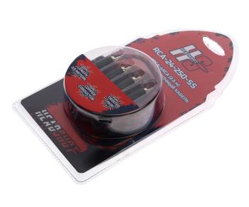 729 р. Кабель RCA 2х4 2.5м KICX KICX headshot rca-24-250-ss  с доставкой в г. Майкоп. Увеличить фотографию 1
