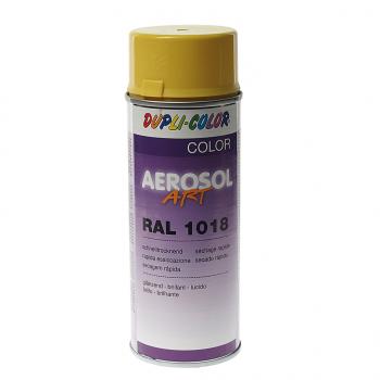 217 р. Краска желтый цинк 400мл RAL1018 DUPLI COLOR DUPLI COLOR 741012  с доставкой в г. Майкоп. Увеличить фотографию 1