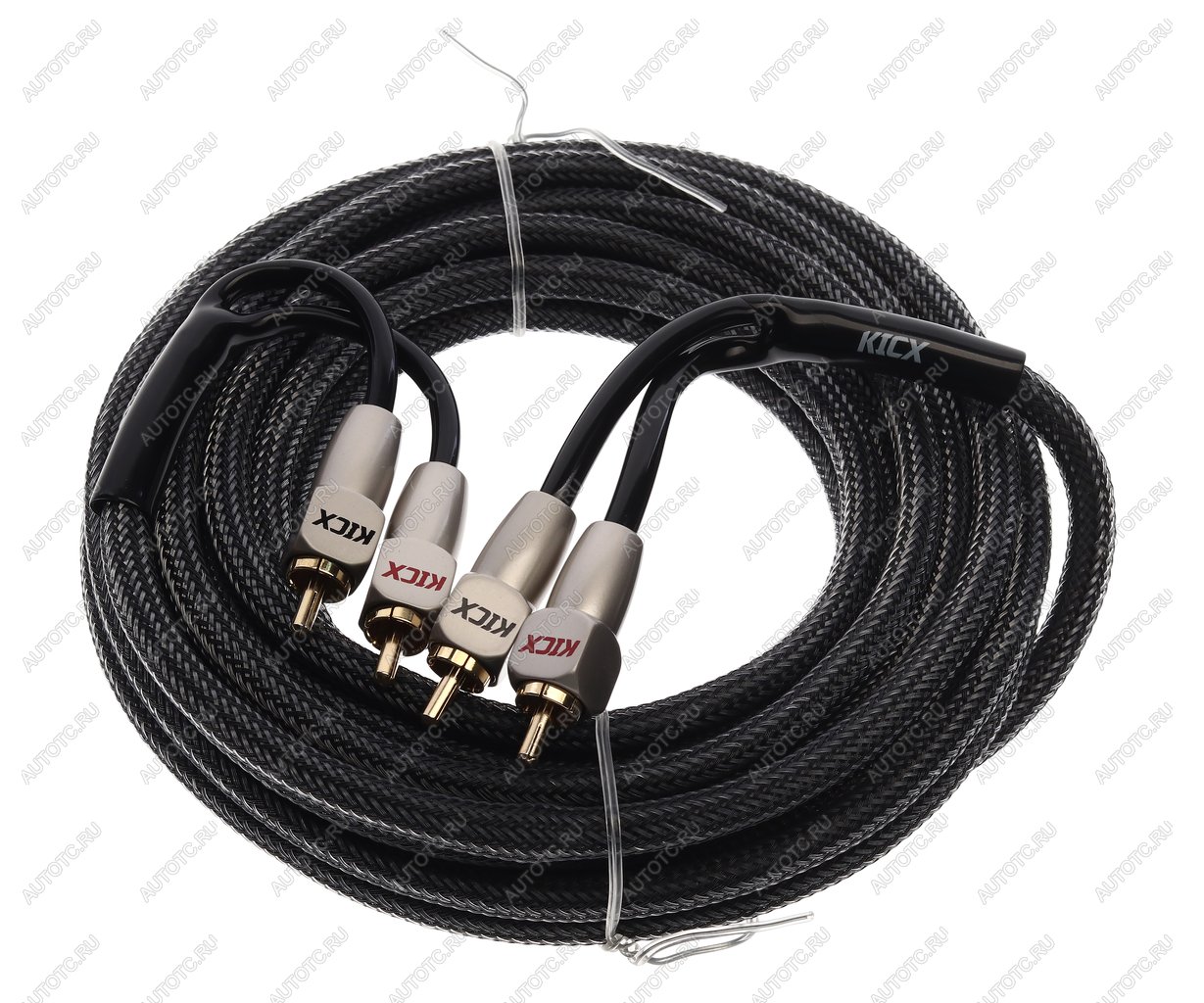 2 889 р. Кабель RCA 2х2 5м KICX KICX scv25  с доставкой в г. Майкоп