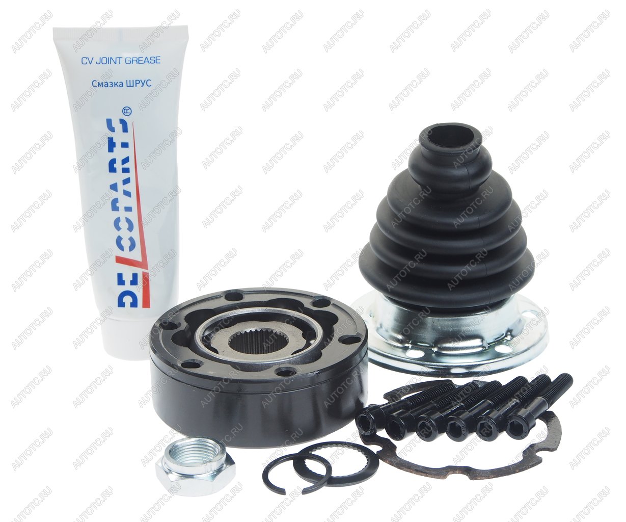 3 199 р. ШРУС внутренний VW Golf (87-) AUDI A3 (97-) SEAT Leon (00-) SKODA Octavia (97-) комплект DELCOPARTS DELCOPARTS 19345037  с доставкой в г. Майкоп