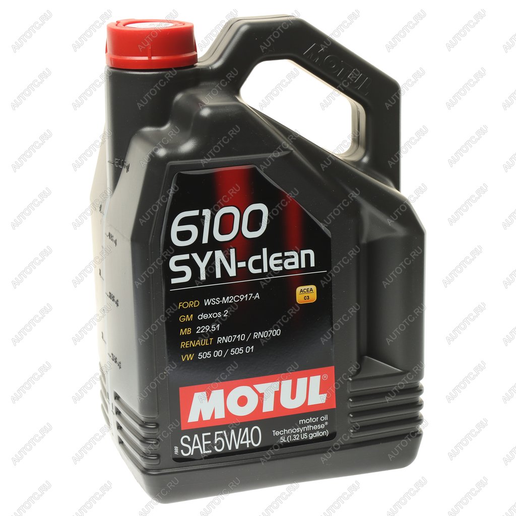 5 349 р. Масло моторное 6100 SYN-CLEAN 5W40 псинт.5л MOTUL MOTUL 111692  с доставкой в г. Майкоп