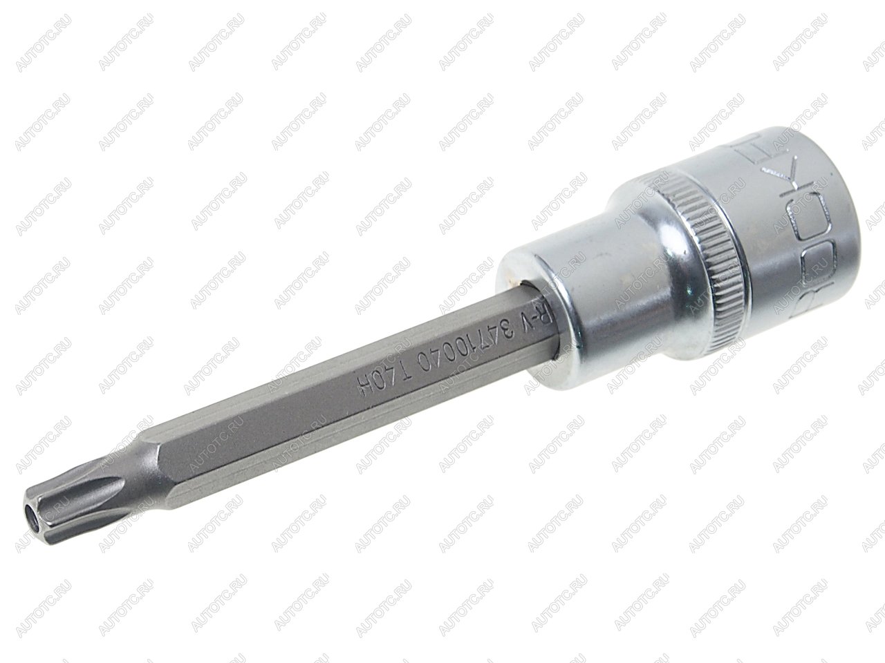 230 р. Бита-головка 12 TORX T40х100мм с отверстием ROCKFORCE ROCKFORCE rf-34710040  с доставкой в г. Майкоп