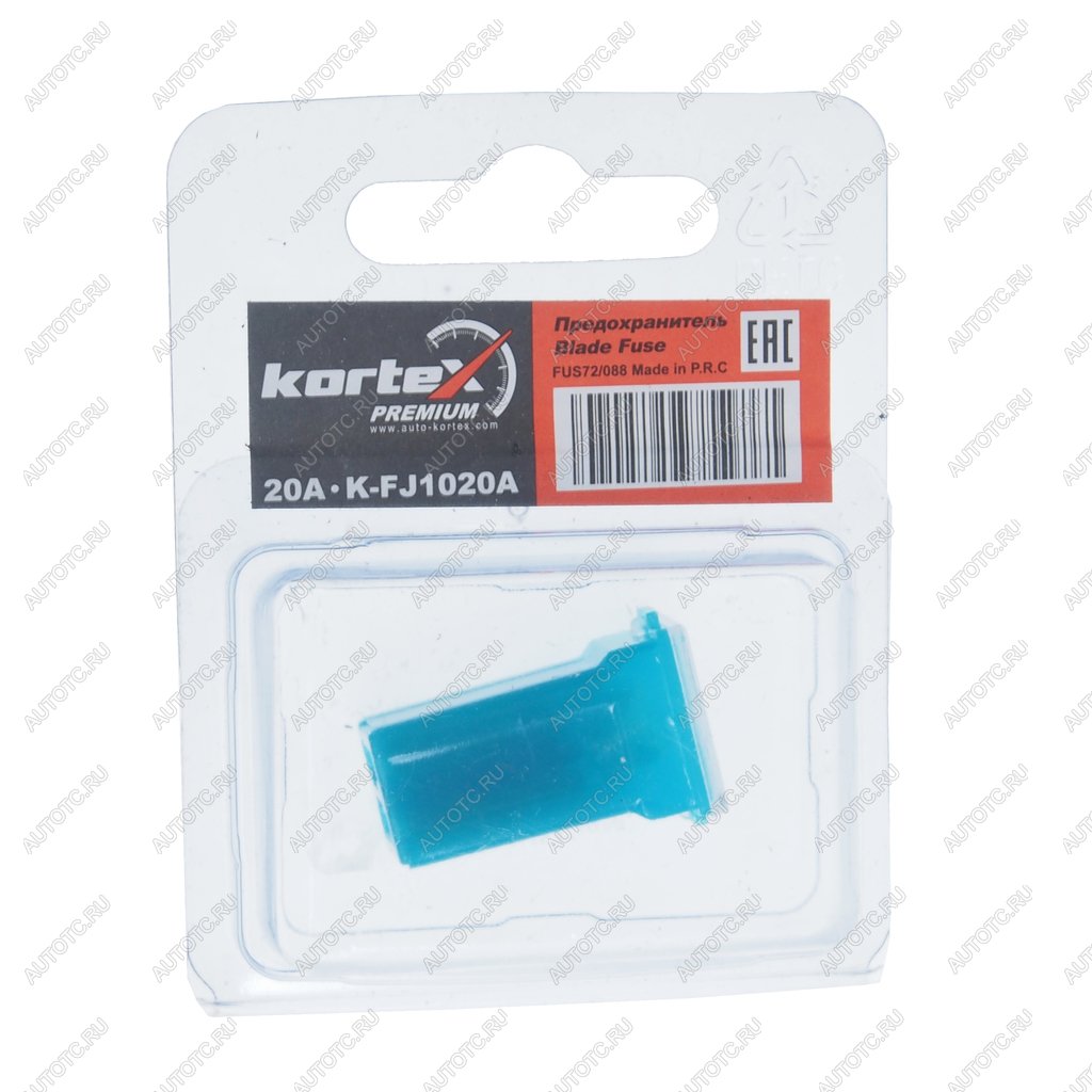 189 р. Предохранитель 20A картриджного типа KORTEX KORTEX kfj1020a  с доставкой в г. Майкоп
