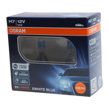 839 р. Лампа 12V H7 55W PX26d +30% 4000К (2шт.) XWhite Blue OSRAM OSRAM 62210xwb-hcb  с доставкой в г. Майкоп. Увеличить фотографию 2
