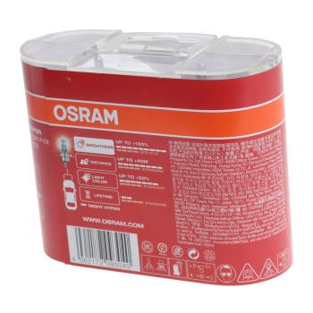 2 099 р. Лампа 12V H4 6055W P43t-38 +130% евробокс (2шт.) Night Hyper OSRAM OSRAM 64193nh-hcb  с доставкой в г. Майкоп. Увеличить фотографию 2