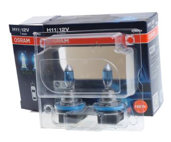 1 259 р. Лампа 12V H11 55W PGJ19-2 +30% 4000К евробокс (2шт.) XWhite Blue OSRAM OSRAM 62211xwb-hcb  с доставкой в г. Майкоп. Увеличить фотографию 1