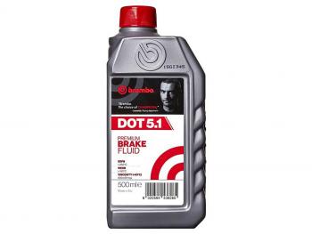 719 р. Жидкость тормозная BREMBO DOT 5,1 (0,5L) Класс 5 BREMBO L05005  с доставкой в г. Майкоп. Увеличить фотографию 1