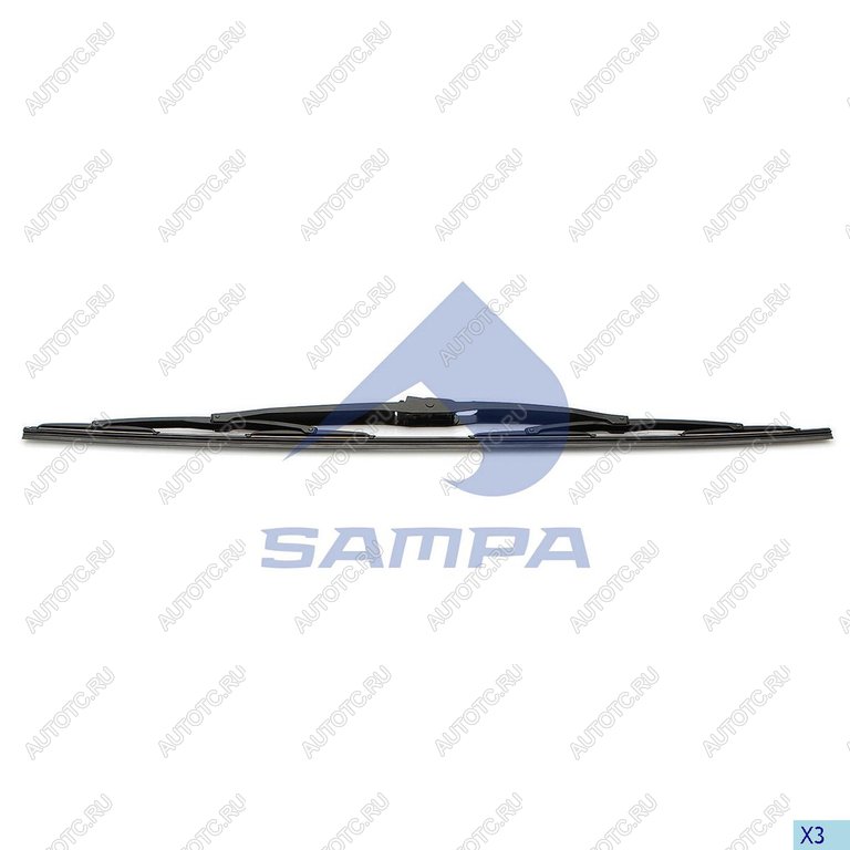 429 р. Щетка стеклоочистителя IVECO MAN MERCEDES VOLVO 650мм каркасная SAMPA SAMPA 202.142  с доставкой в г. Майкоп