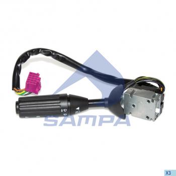 3 499 р. Переключатель подрулевой MERCEDES левый (комбинированный) SAMPA SAMPA 201.455  с доставкой в г. Майкоп. Увеличить фотографию 1