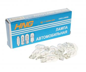 10 р. Лампа 24V W5W T10W W2.1x9.5d Long Life HNG HNG 24050  с доставкой в г. Майкоп. Увеличить фотографию 1