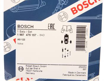 849 р. Ремкомплект RENAULT Clio,Laguna колодок тормозных задних BOSCH BOSCH 1987475157  с доставкой в г. Майкоп. Увеличить фотографию 2