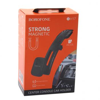 569 р. Держатель телефона универсальный магнитный черный BOROFONE BOROFONE bh17  с доставкой в г. Майкоп. Увеличить фотографию 3