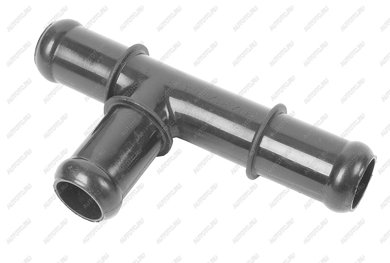158 р. Тройник ГАЗ-3302,ГАЗель Next шлангов крана отопителя (ОАО ГАЗ) GAZ 3302-8120074  с доставкой в г. Майкоп