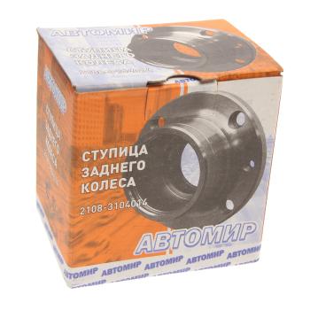 2 089 р. Ступица ВАЗ-2108-2110 колеса заднего в сборе АВТОМИР АВТОМИР 2108-3104014  с доставкой в г. Майкоп. Увеличить фотографию 3