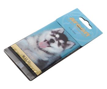 76 р. Ароматизатор подвесной пластина (ледяной пес) Wild AREON AREON aw10  с доставкой в г. Майкоп. Увеличить фотографию 1
