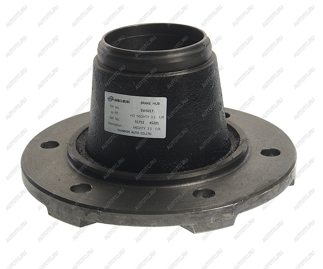13 999 р. Ступица HYUNDAI HD72 (-04) колеса переднего (без АБС) SAMWON SAMWON 51752-45201  с доставкой в г. Майкоп