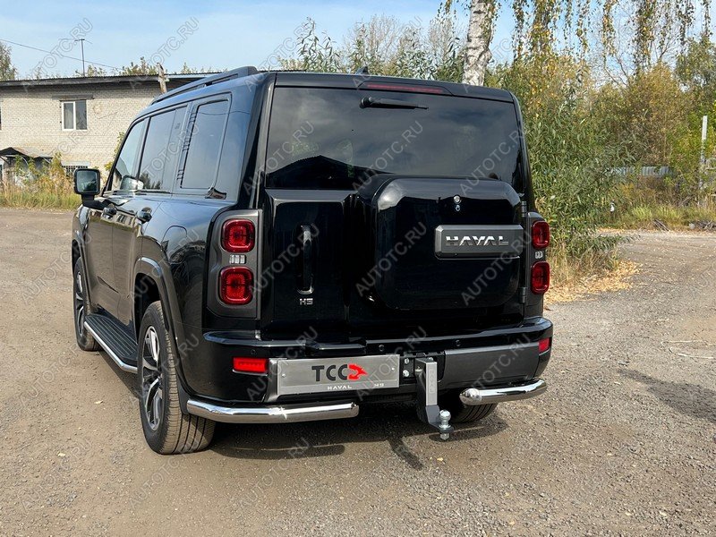 14 949 р. Фаркоп (тягово-сцепное устройство) ТСС Тюнинг  Haval H9 (2024-2025) (шар E, надпись Haval)  с доставкой в г. Майкоп