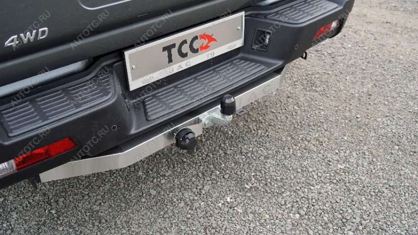 27 999 р. Фаркоп (тягово-сцепное устройство) ТСС Тюнинг  JAC T9 (2021-2025) Pickup Double Cab (оцинкованный, шар F)  с доставкой в г. Майкоп