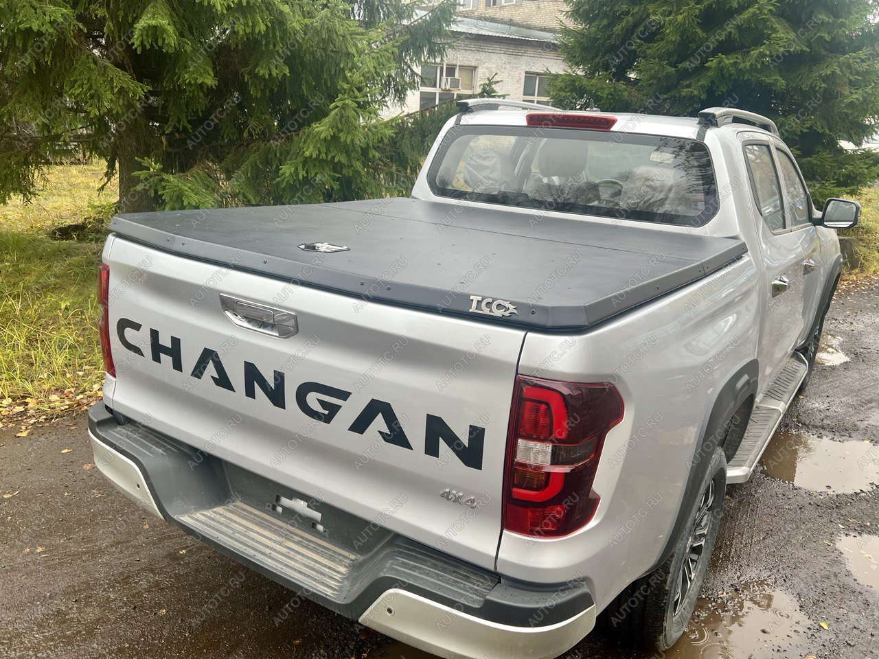 106 999 р. Крышка кузова Premium ТСС Тюнинг  Changan Hunter Plus (2022-2025) пикап (алюминий Black)  с доставкой в г. Майкоп