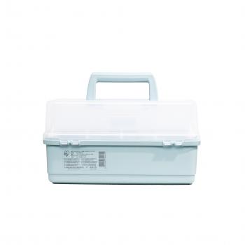 1 099 р. Ящик для инструмента IRIS KIT BOX 27 серо-голубой  297792  с доставкой в г. Майкоп. Увеличить фотографию 3