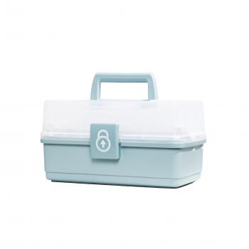 1 099 р. Ящик для инструмента IRIS KIT BOX 27 серо-голубой  297792  с доставкой в г. Майкоп. Увеличить фотографию 1