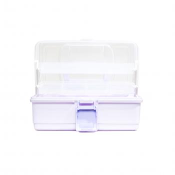 1 119 р. Ящик для инструмента IRIS KIT BOX 27 серо-фиолетовый  297794  с доставкой в г. Майкоп. Увеличить фотографию 4