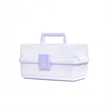1 119 р. Ящик для инструмента IRIS KIT BOX 27 серо-фиолетовый  297794  с доставкой в г. Майкоп. Увеличить фотографию 1