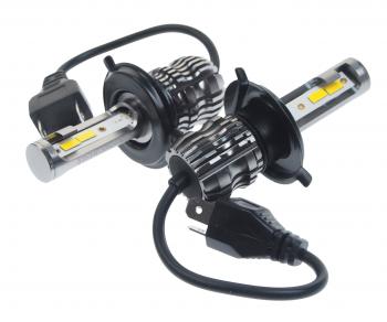 1 999 р. Лампа светодиодная 12V H4 P43t 4000lm бокс (2шт.) CLEARLIGHT CLEARLIGHT clx5led30h4-2  с доставкой в г. Майкоп. Увеличить фотографию 2
