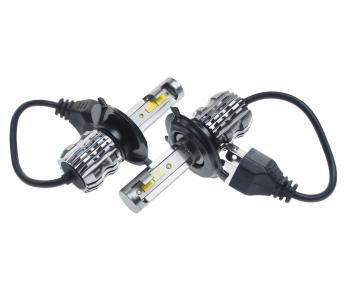 1 999 р. Лампа светодиодная 12V H4 P43t 4000lm бокс (2шт.) CLEARLIGHT CLEARLIGHT clx5led30h4-2  с доставкой в г. Майкоп. Увеличить фотографию 1